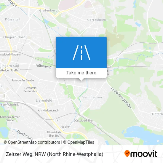 Карта Zeitzer Weg