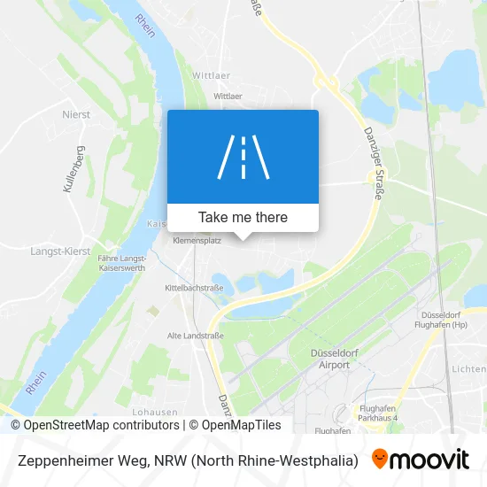 Карта Zeppenheimer Weg