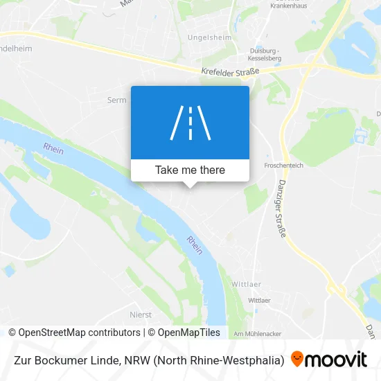 Карта Zur Bockumer Linde
