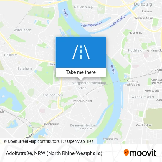 Карта Adolfstraße