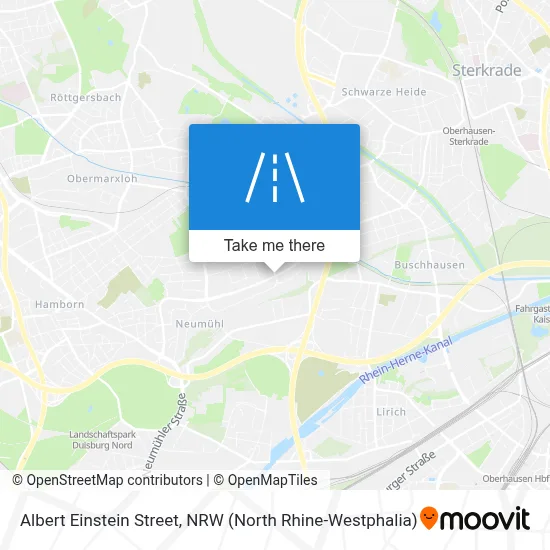 Albert-Einstein-Straße map