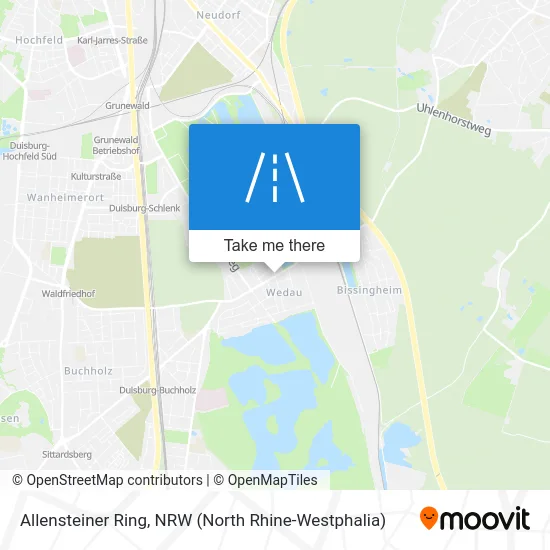 Карта Allensteiner Ring