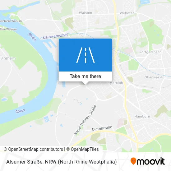 Alsumer Straße map
