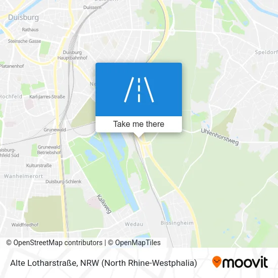 Карта Alte Lotharstraße