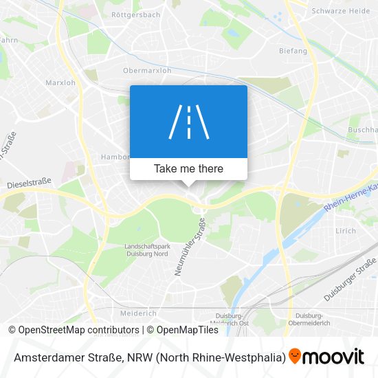 Amsterdamer Straße map