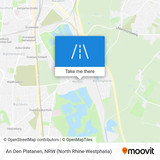 An Den Platanen map