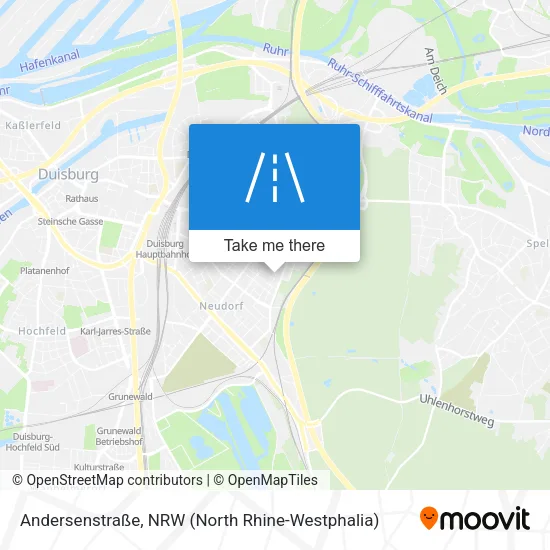 Карта Andersenstraße