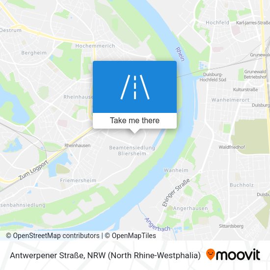 Antwerpener Straße map