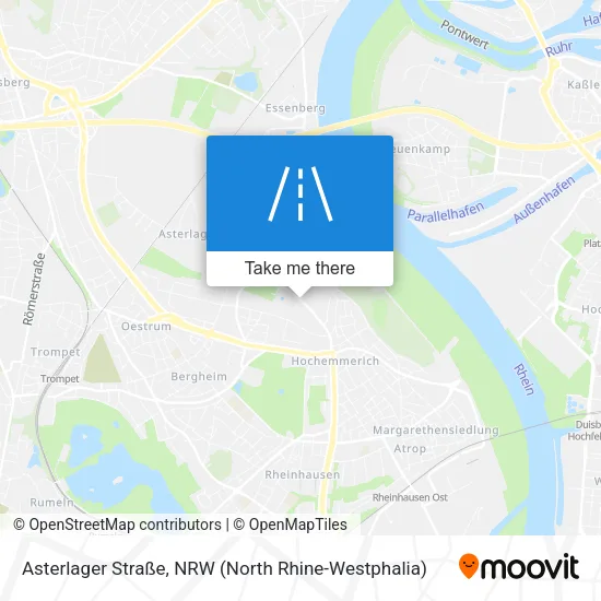 Карта Asterlager Straße