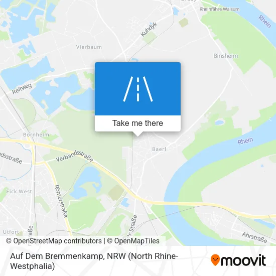 Карта Auf Dem Bremmenkamp