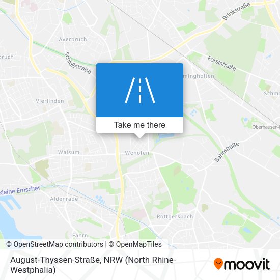 August-Thyssen-Straße map
