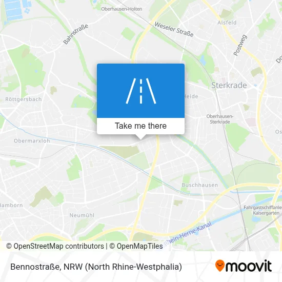 Bennostraße map