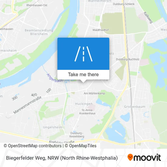 Biegerfelder Weg map
