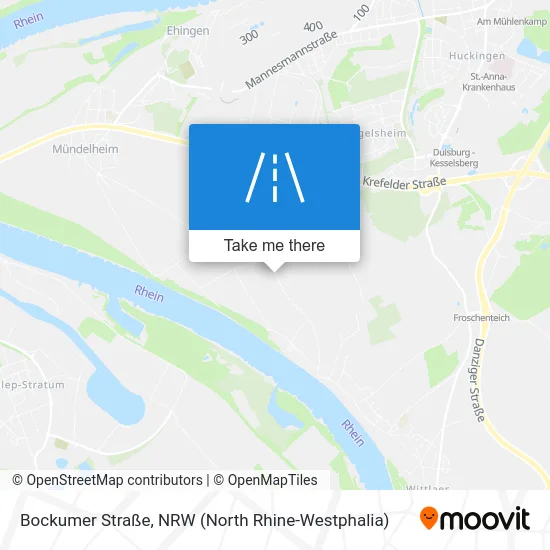 Bockumer Straße map
