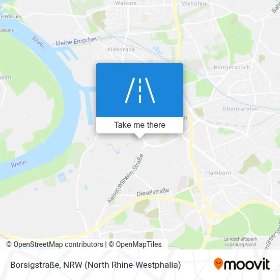 Borsigstraße map