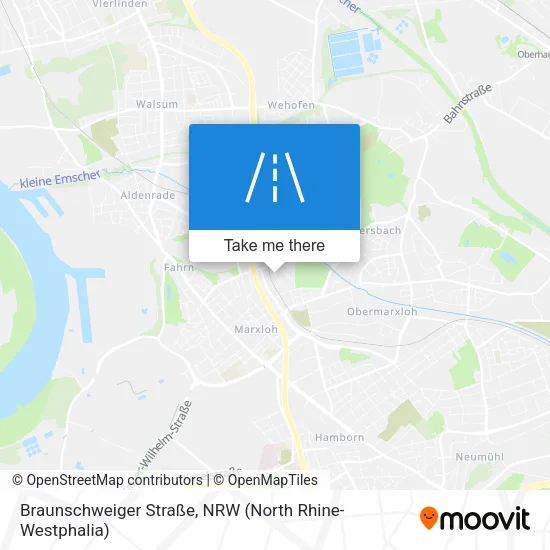 Карта Braunschweiger Straße