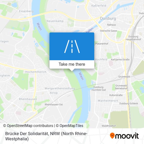 Brücke Der Solidarität map