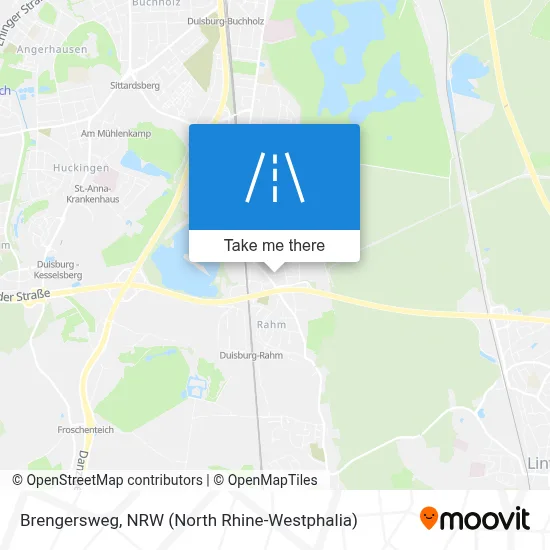 Brengersweg map
