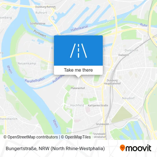 Карта Bungertstraße