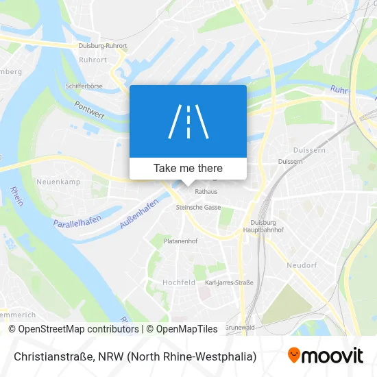 Christianstraße map