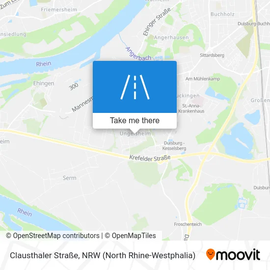 Clausthaler Straße map