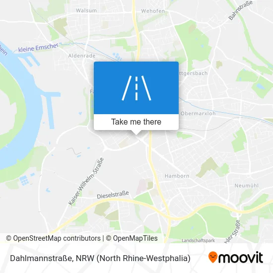 Карта Dahlmannstraße