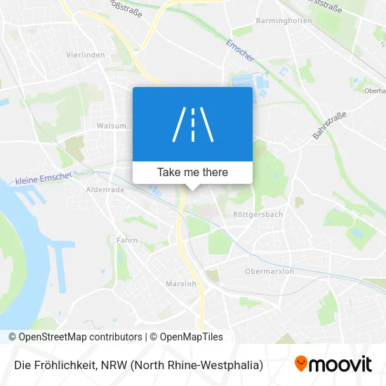 Карта Die Fröhlichkeit
