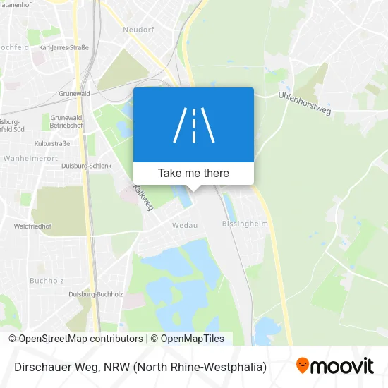Карта Dirschauer Weg
