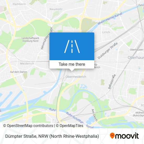 Dümpter Straße map