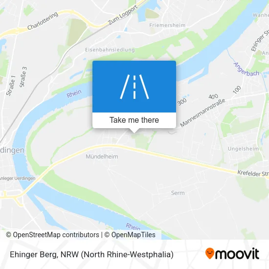 Карта Ehinger Berg