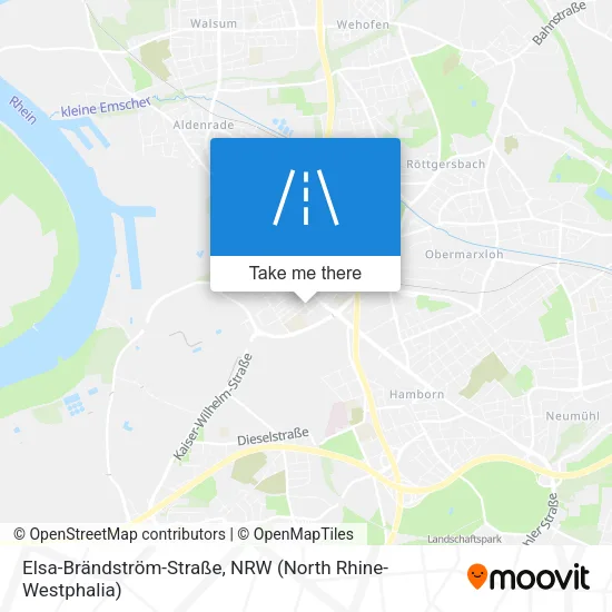 Elsa-Brändström-Straße map