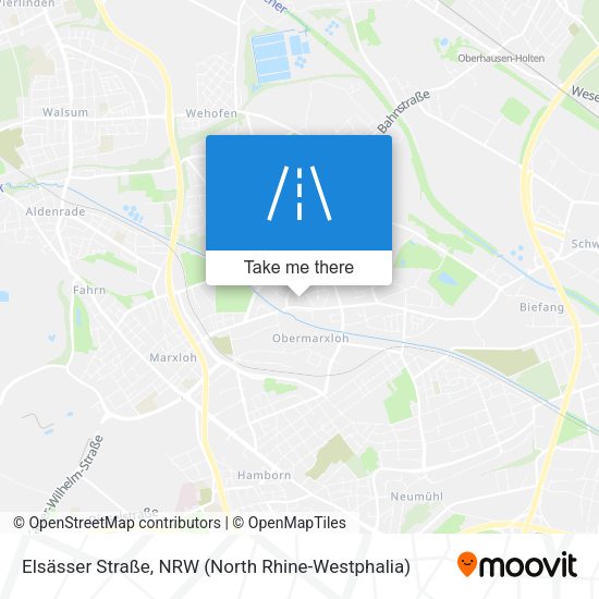 Elsässer Straße map