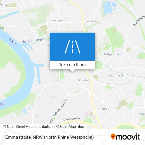 Карта Emmastraße