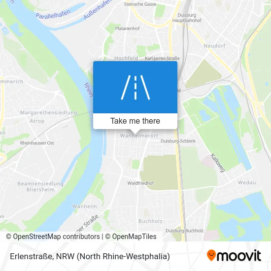 Карта Erlenstraße