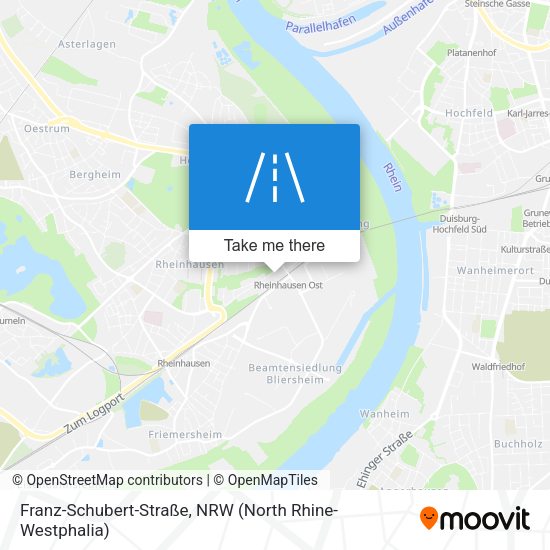 Franz-Schubert-Straße map