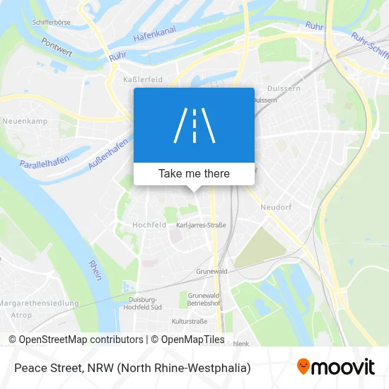 Friedenstraße map