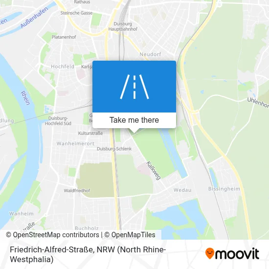 Friedrich-Alfred-Straße map
