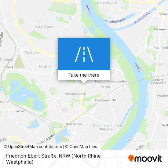 Карта Friedrich-Ebert-Straße