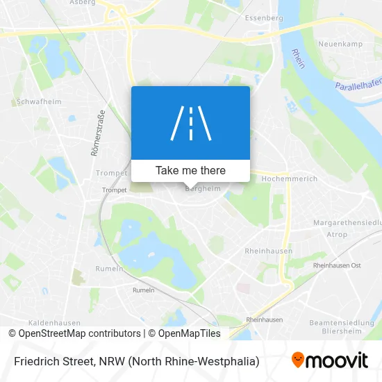 Friedrichstraße map