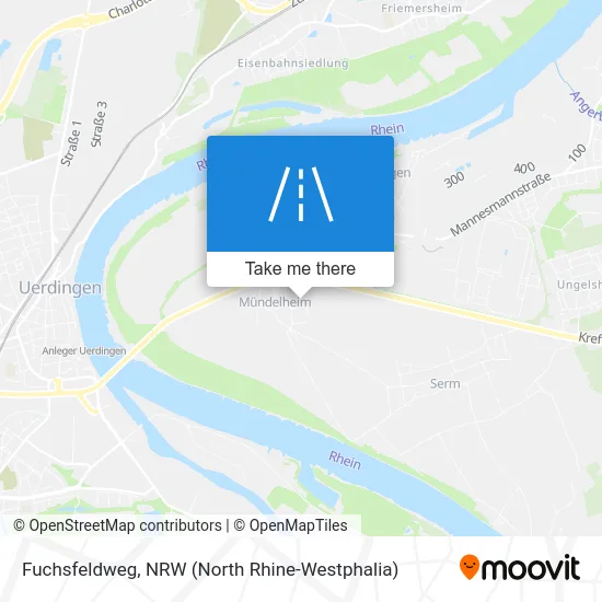 Карта Fuchsfeldweg