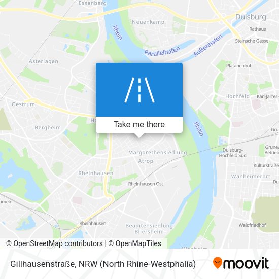 Gillhausenstraße map