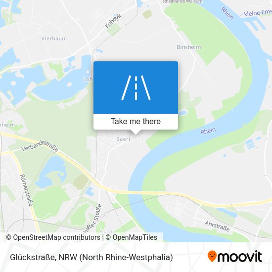 Glückstraße map