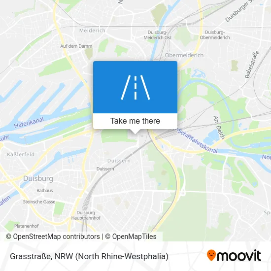 Карта Grasstraße