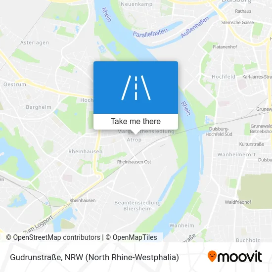Gudrunstraße map