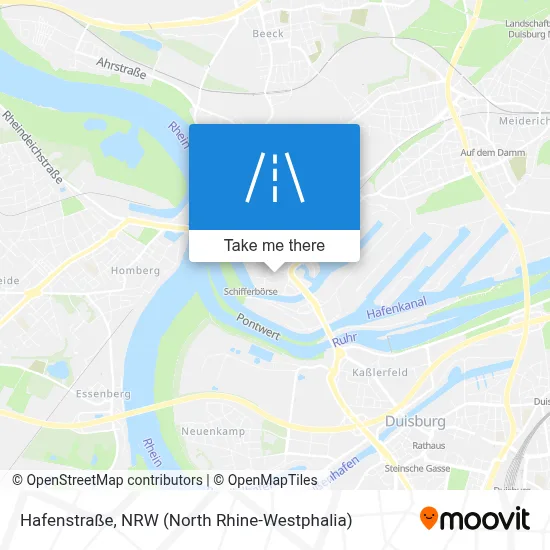 Hafenstraße map