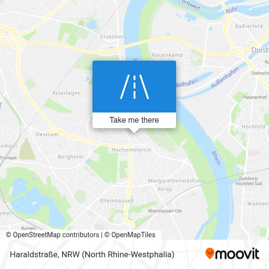 Haraldstraße map