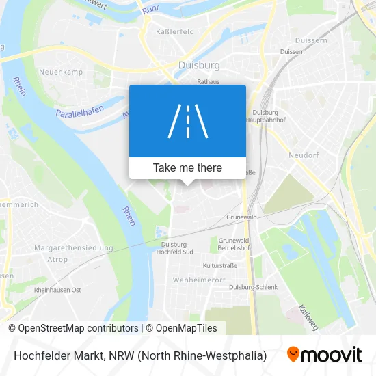 Hochfelder Markt map