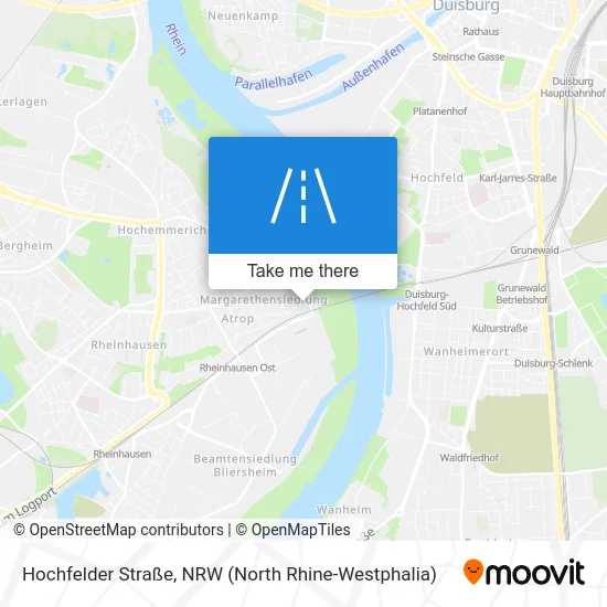 Hochfelder Straße map