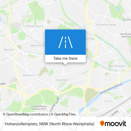 Карта Hohenzollernplatz