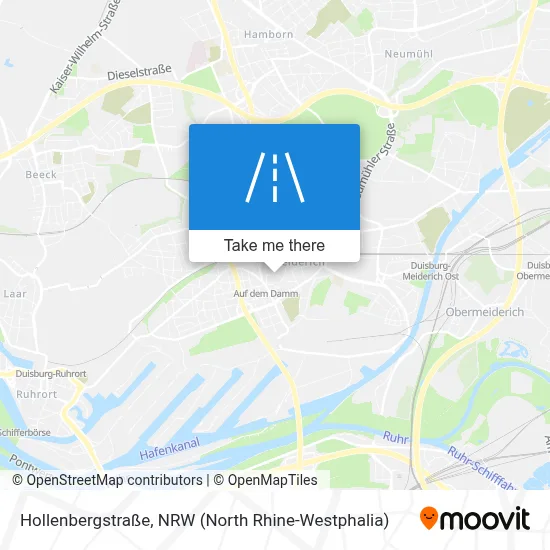 Hollenbergstraße map